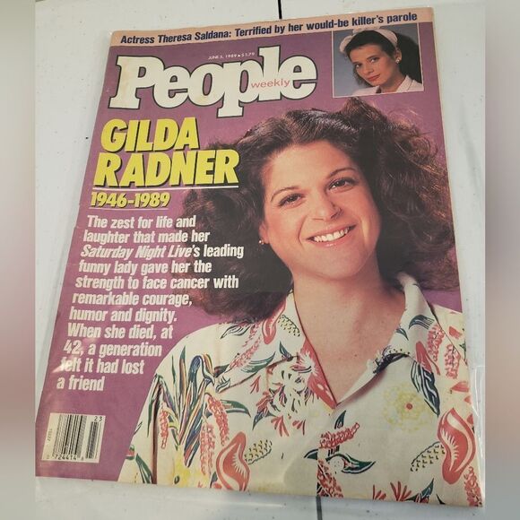 People Magazine Gilda Radner 1989 - Picture 1 of 2
